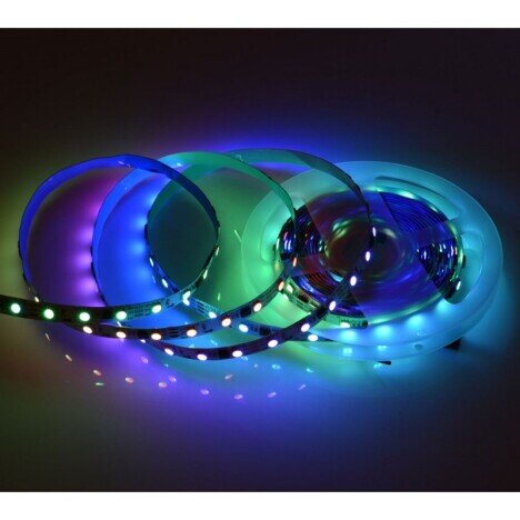 BANDA LED WS2811 DIGITAL PIXEL 5050 RGB 60D-12V / IP20