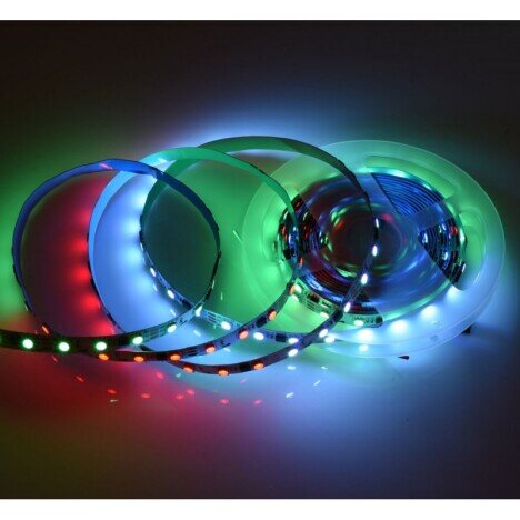 BANDA LED WS2811 DIGITAL PIXEL 5050 RGB 60D-12V / IP20